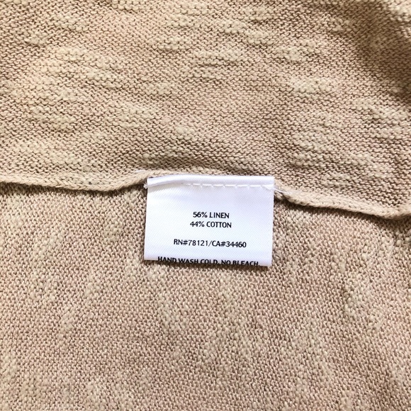 Eileen Fisher l Open cardigan Cream Oatmeal color - Picture 6 of 7